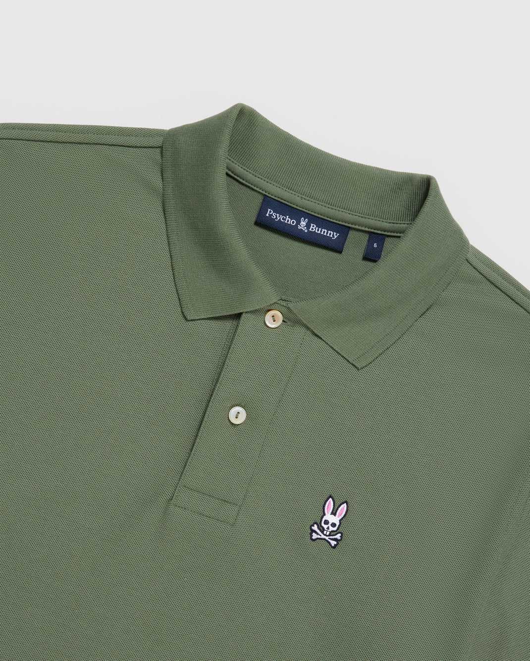 Polos Psycho Bunny Classic Pique Polo Shirt Laurel Wreath Homme | UUT-43965707